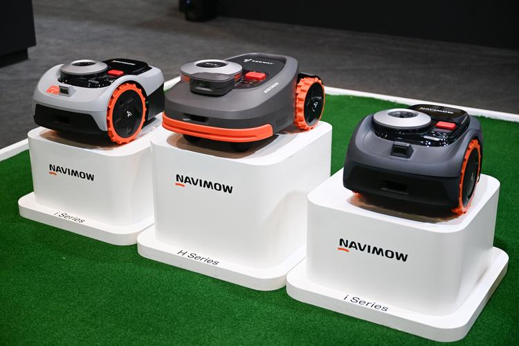 惊艳亮相ces展会!九号公司发布智能割草机segway navimow i系列